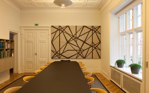 Twister akustikmoduler i filt