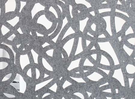 CoverSingle rumafskærmning i filt ophængt med wire (5)