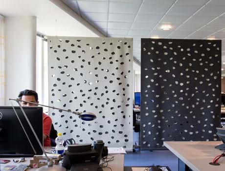 CoverDouble i 2 lag filt dæmper lyd