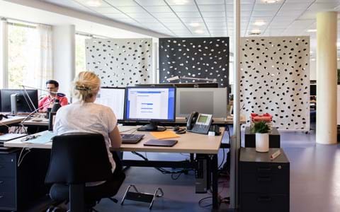 CoverDouble i 2 lag filt dæmper lyd