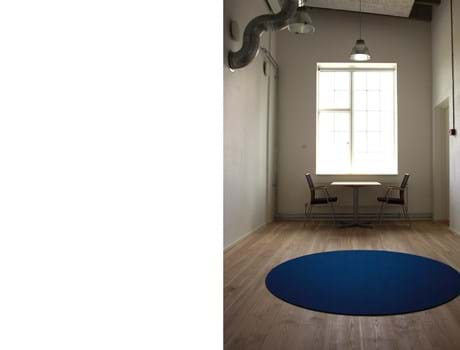 bygningsstyrelsen, Fraster filt tæppe rundt blåt