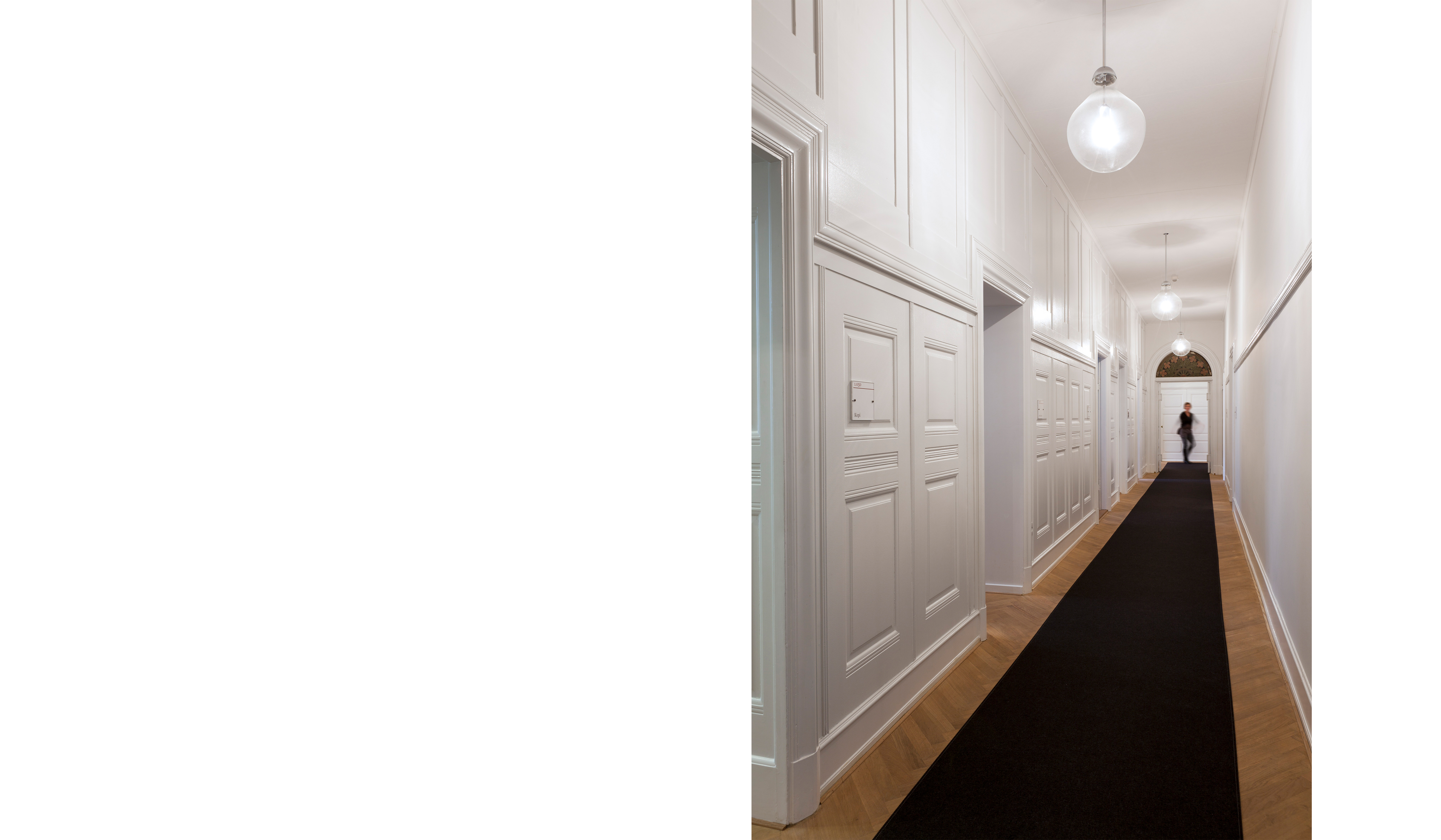 bruun og hjejle lang filtløber -a, Fraster filt tæppe