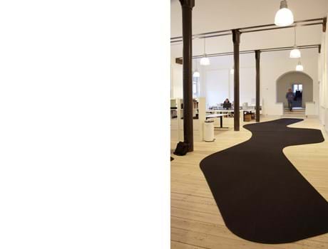 asymmetrisk filt løber på kontor, Toldboden Århus (3)