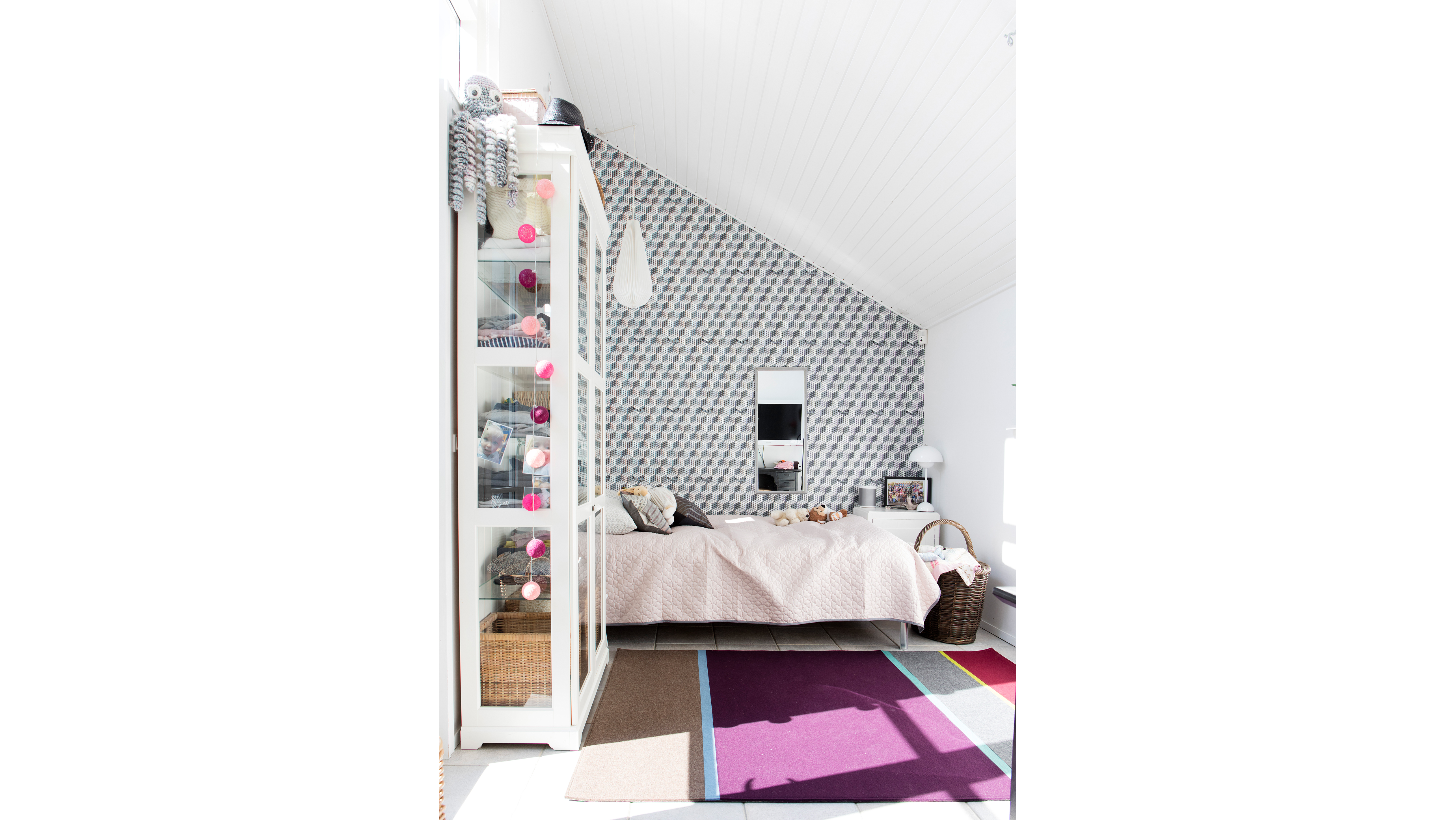 filt tæppe, design Metric 140x200 cm