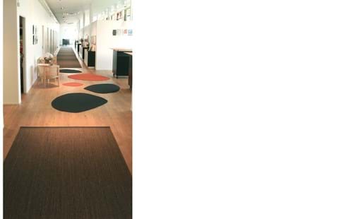 Sisal løber og filttæpper i gang hos DSR