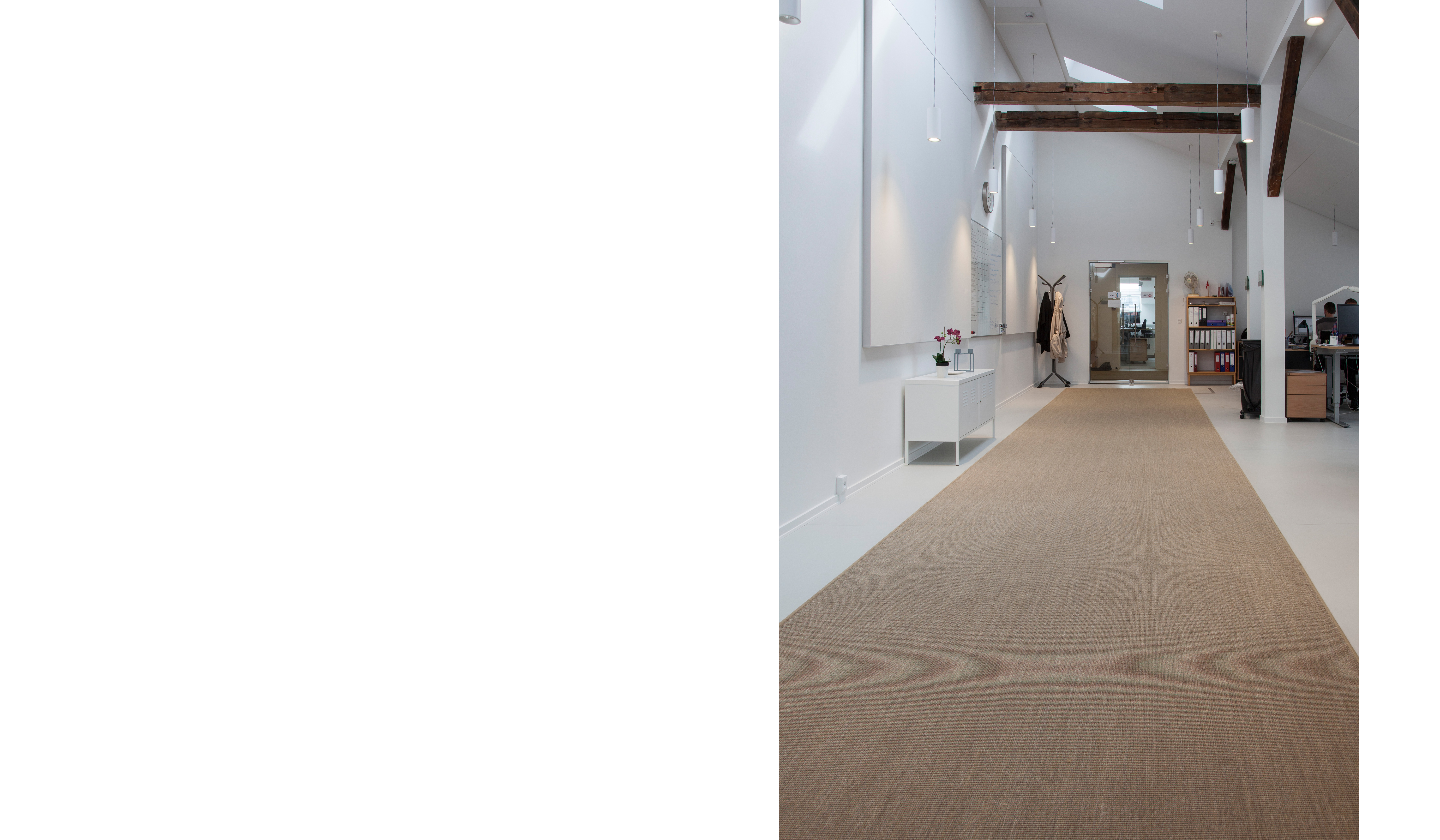 Fraster sisal løber på kontor (3)