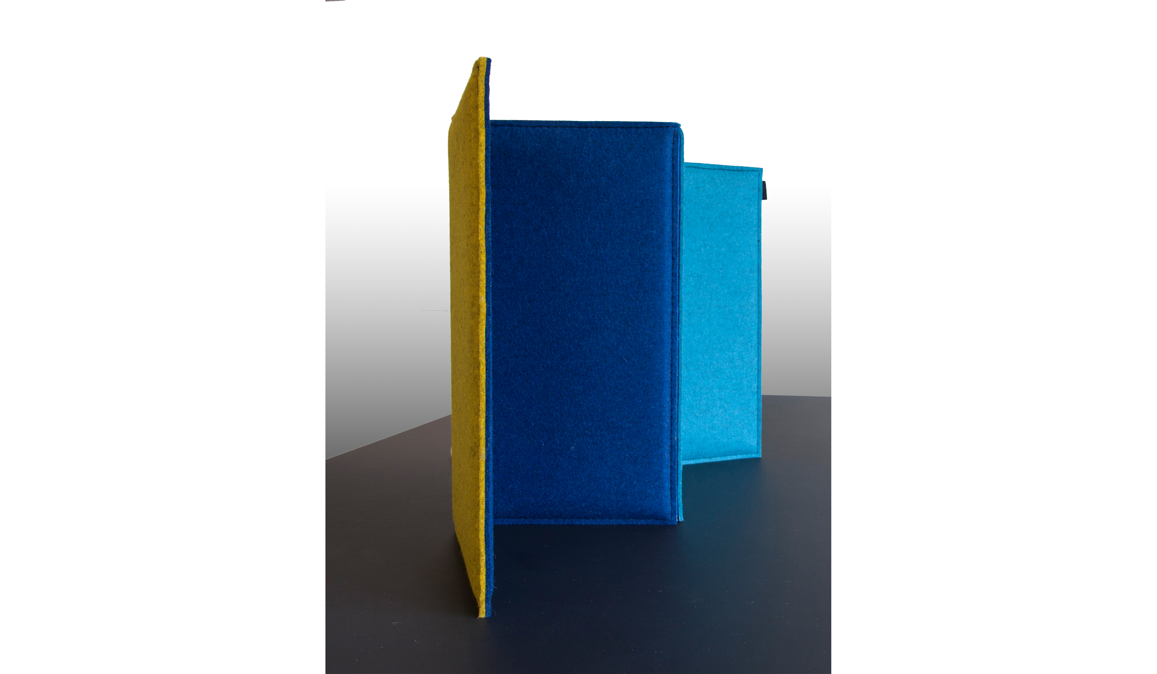 Filt bordskærm zigzag 80 cm (1)