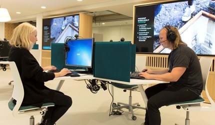 filt bordskærm model ZigZag