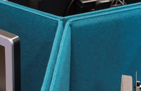 Fraster filt bordskærm model ZigZag