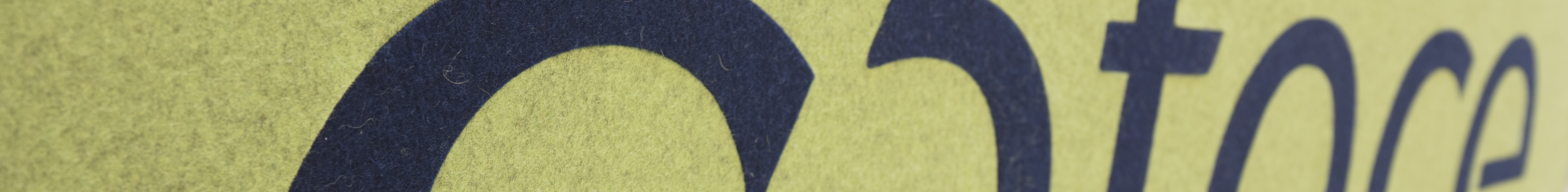 special lavet gulvskærm i filt udsnit