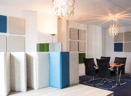 TwisterPlus akustikpaneler med filt på kontor (11)