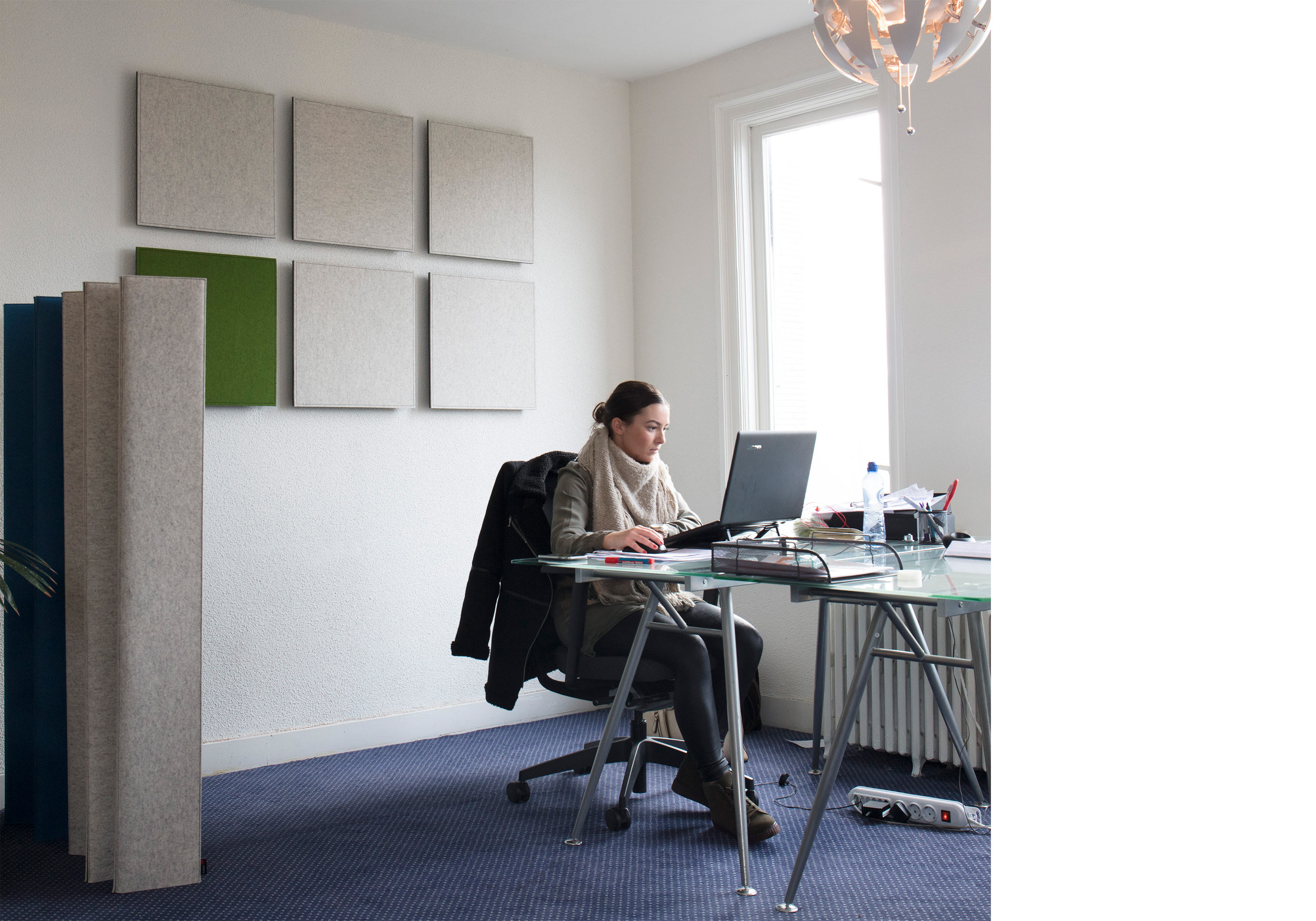 TwisterPlus akustikpaneler med filt på kontor (12)