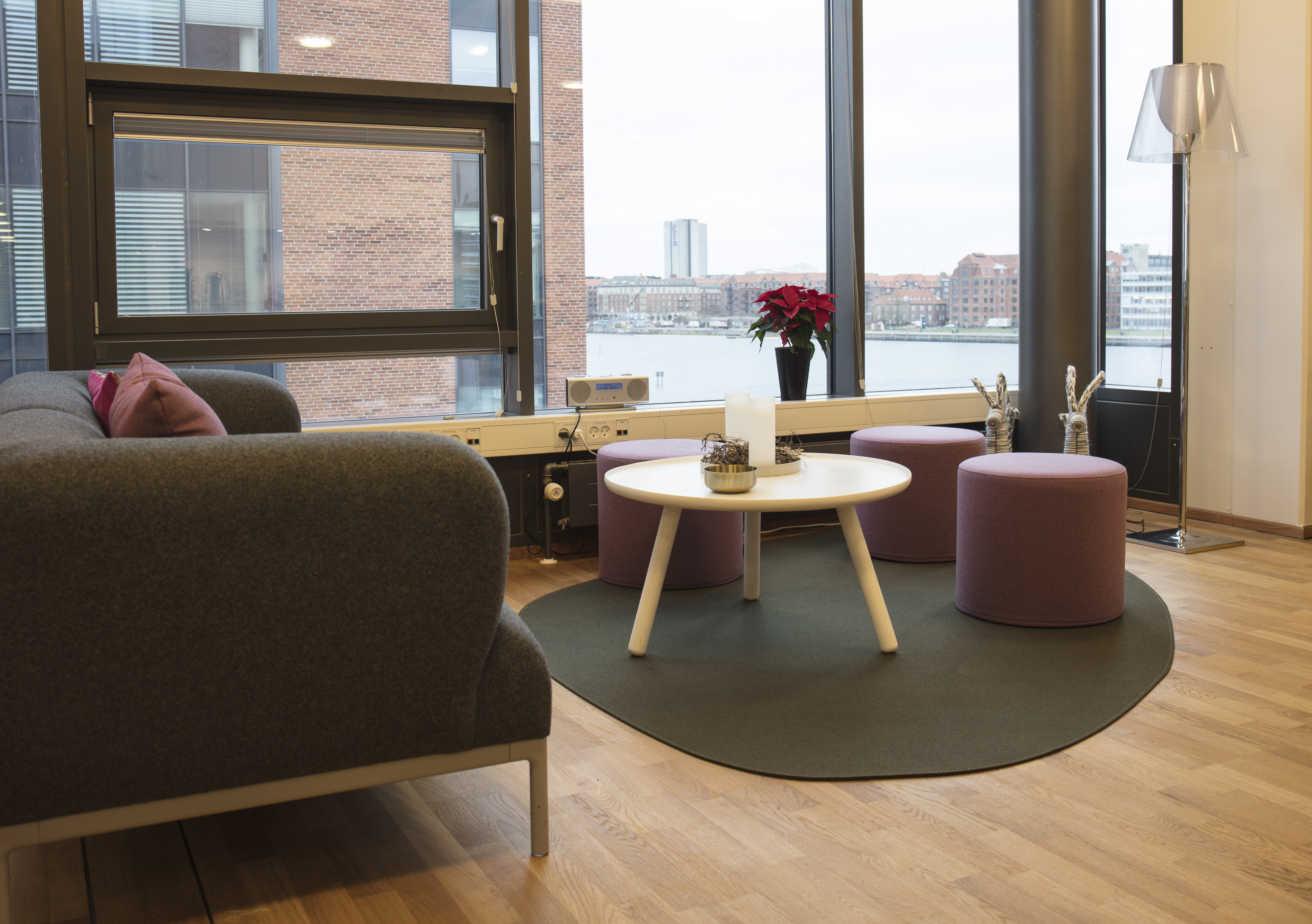 Filttæppe i lounge design Pebble, Gartner