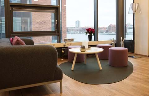 Filttæppe i lounge design Pebble, Gartner