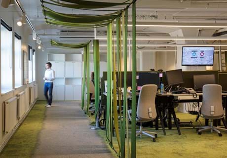 Cover nedhængende grønt