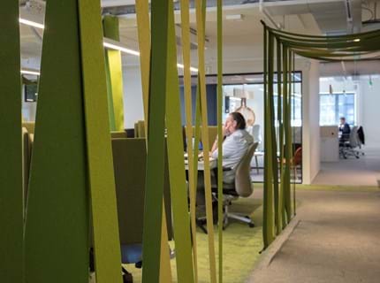 covers nedhængende grønt