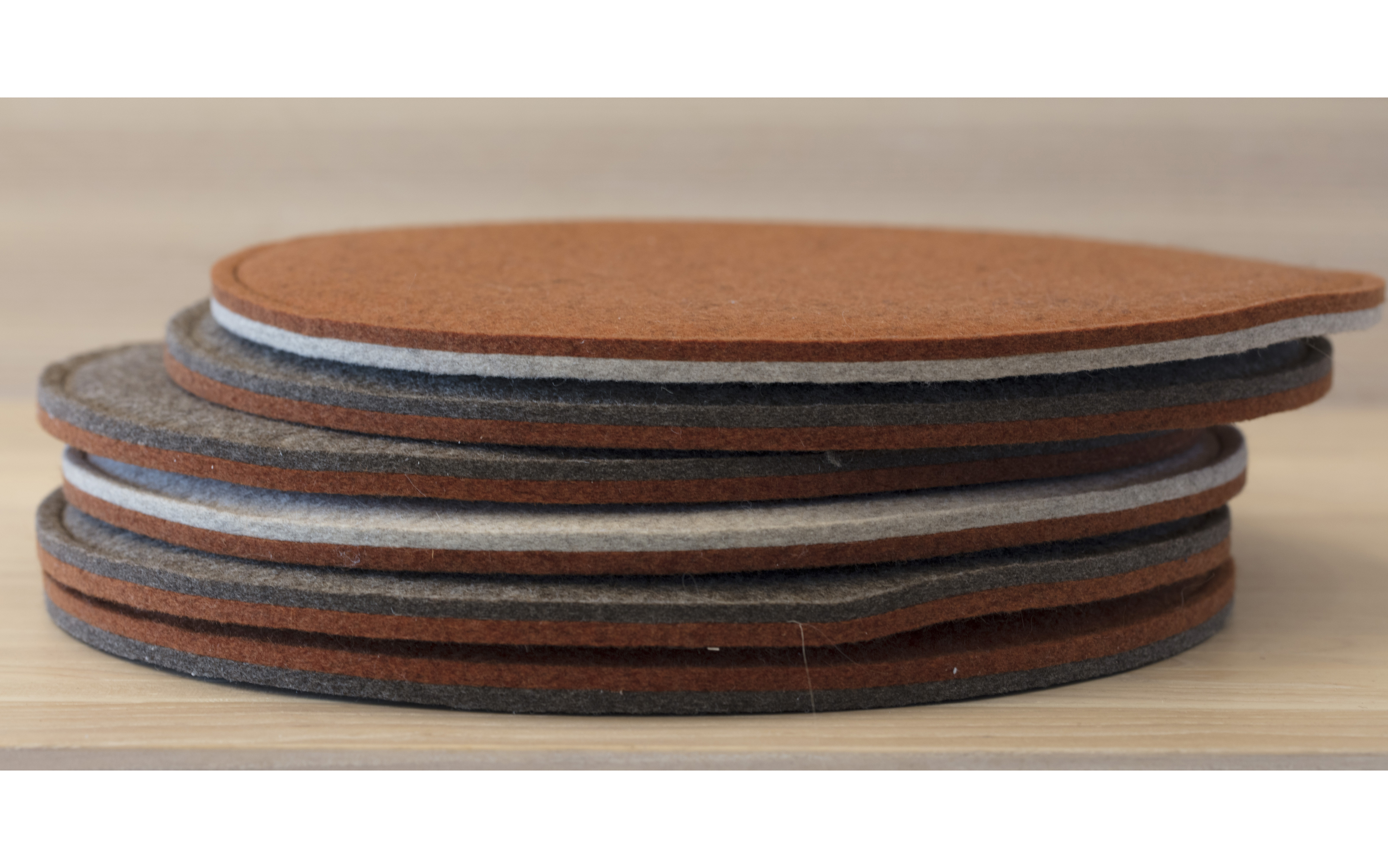 filtpuder på trappe