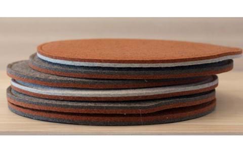 filtpuder på trappe