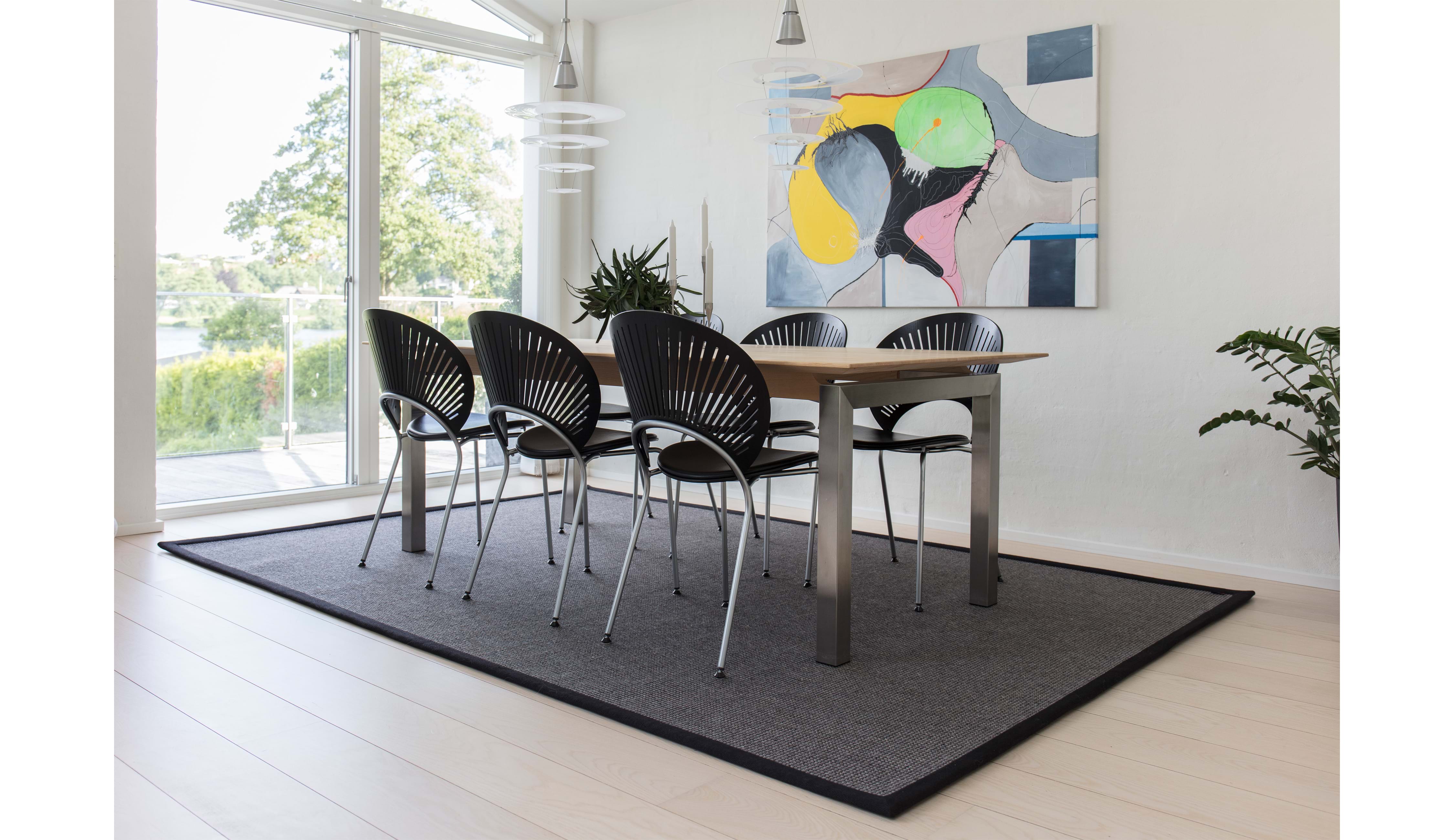 FÃ¥ inspiration til brug af afpassede tæpper i stuen, spisestuen Tæpper i stue