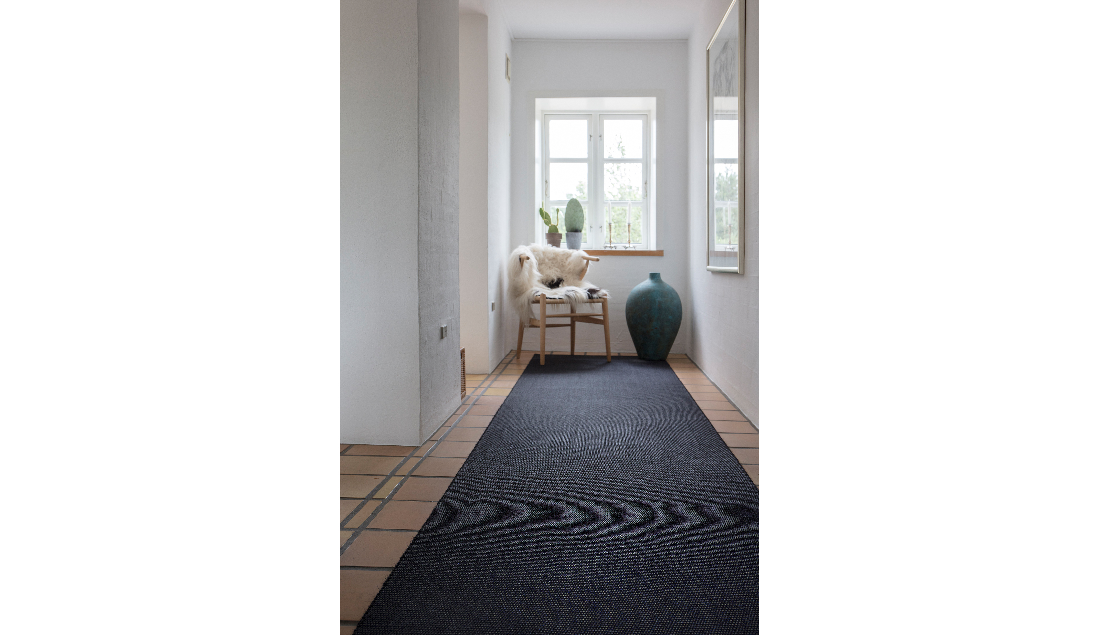 schaft sisalløber i gang