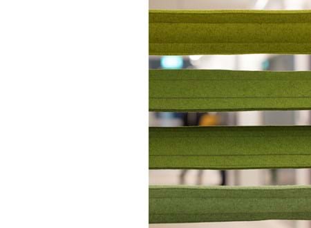 Karolinska, filt lameller, rumafskærmning (1)