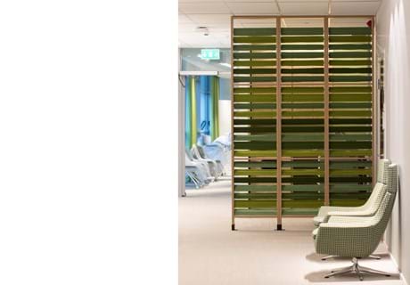 Karolinska, filt lameller, rumafskærmning (4)