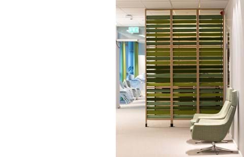 Karolinska, filt lameller, rumafskærmning (4)