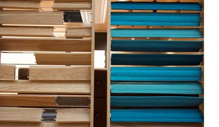 Karolinska, filt lameller, rumafskærmning (12)