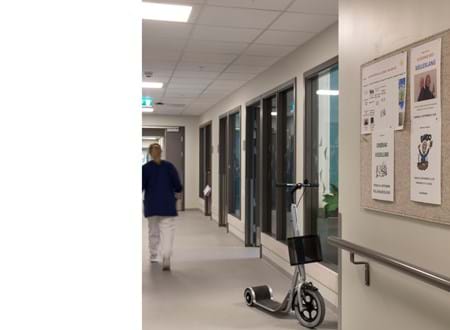 Ulleryd Helsebyg, fraster, filt, PinDot, opslagstavle, pin board, roomdivider, akustik, uld filt, inspiration, design, indretning, filttavle, udsmykning