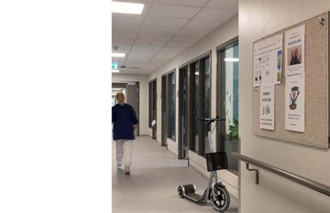 Ulleryd Helsebyg, fraster, filt, PinDot, opslagstavle, pin board, roomdivider, akustik, uld filt, inspiration, design, indretning, filttavle, udsmykning