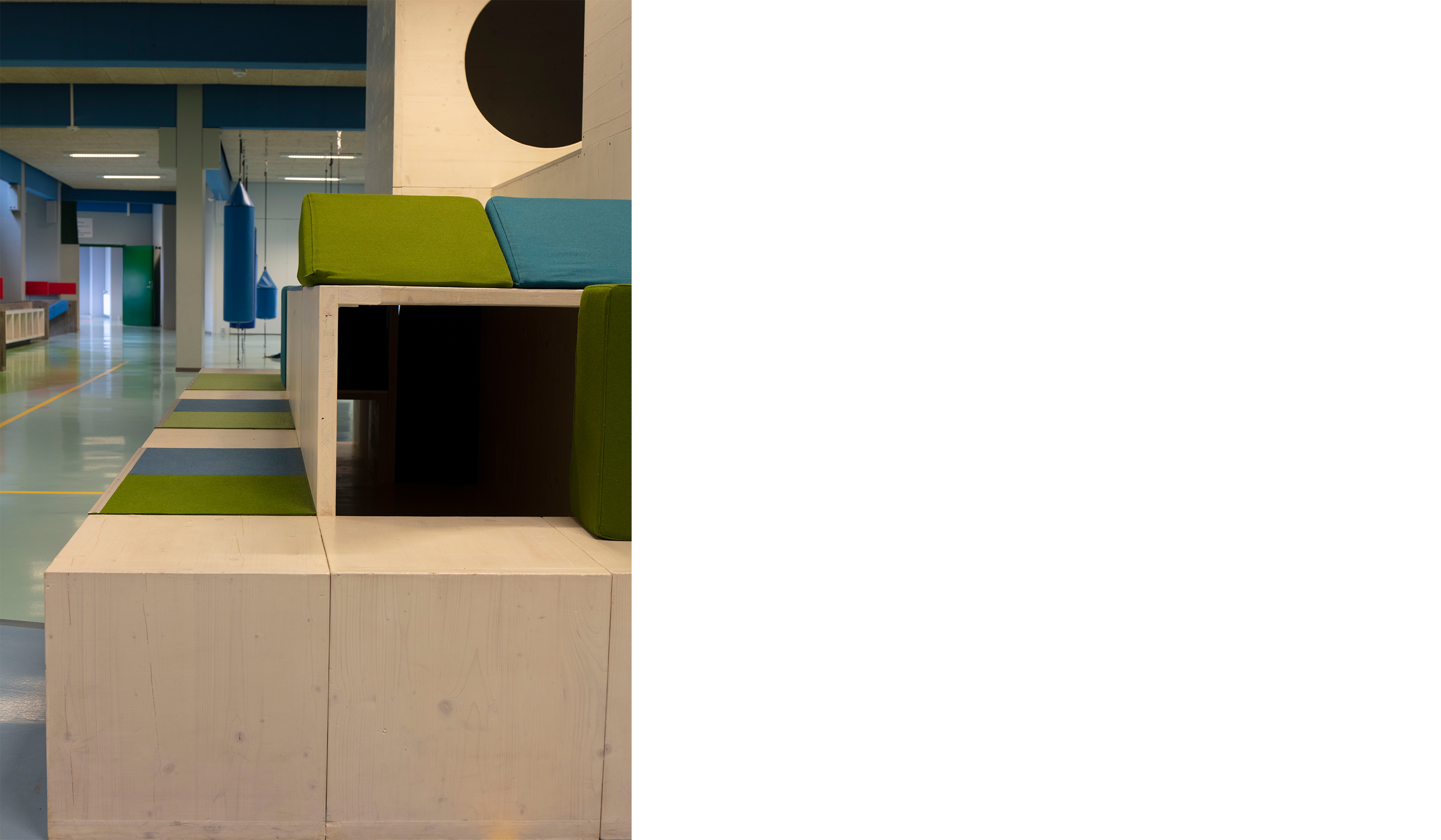 Magleblik skole, filt udsmykning 4