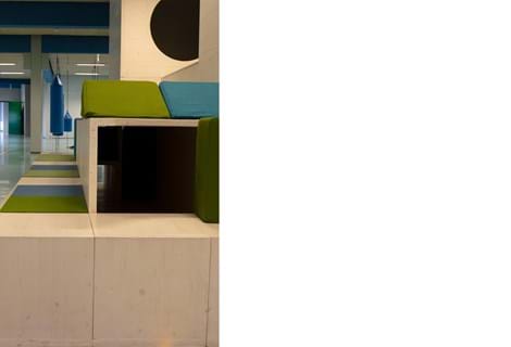 Magleblik skole, filt udsmykning 4