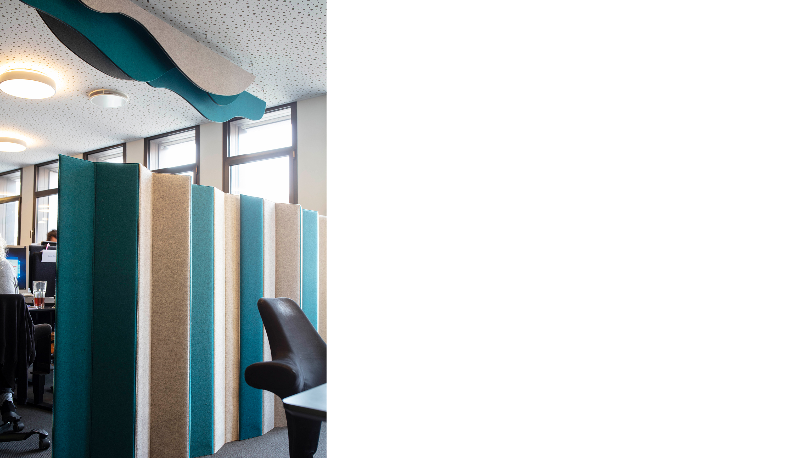 MixMax gulvskærm i filt