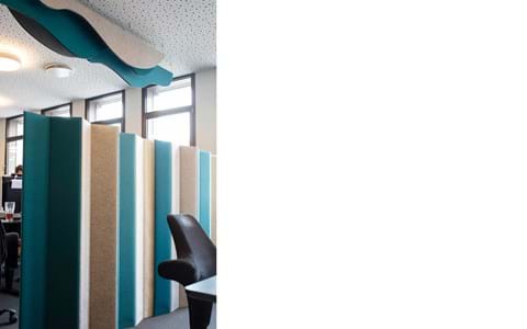 MixMax gulvskærm i filt