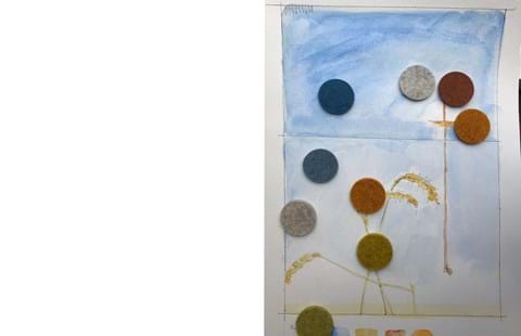 Kunstnerisk altertæppe i filt skallerup kirke (4)