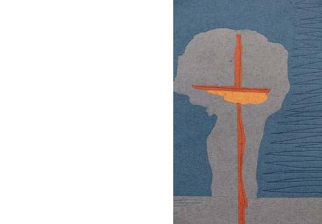 Kunstnerisk altertæppe i filt skallerup kirke (3)