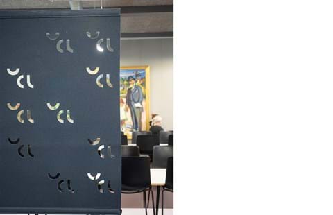 filt, Fraster filt, arbejdsro, rumdeling, skærmvæg, acoustic, roomdivider, felt.