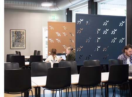 filt, Fraster filt, arbejdsro, rumdeling, skærmvæg, acoustic, roomdivider, felt.