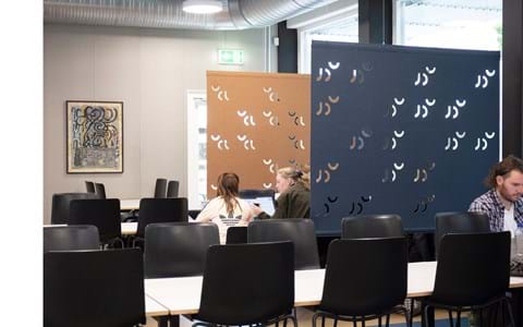 filt, Fraster filt, arbejdsro, rumdeling, skærmvæg, acoustic, roomdivider, felt.