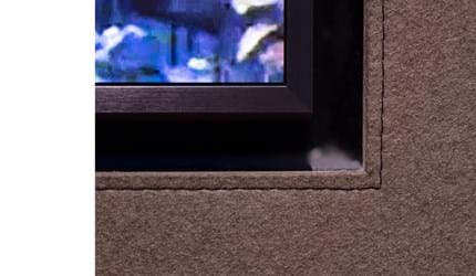 5, Fraster filt opklæbet på væg