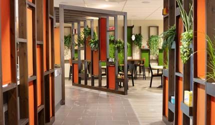 2, Portalen Lillestrøm, filt dekoration