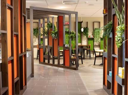 2, Portalen Lillestrøm, filt dekoration