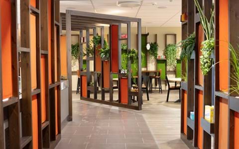 2, Portalen Lillestrøm, filt dekoration