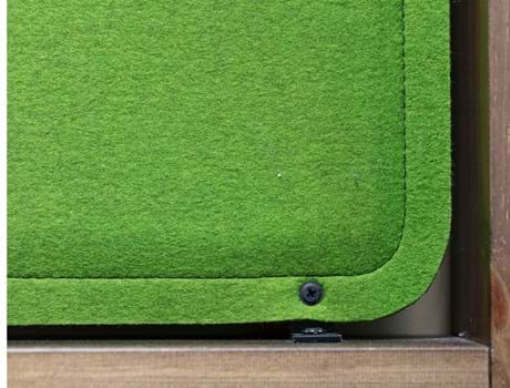 3, Portalen Lillestrøm, filt dekoration detalje