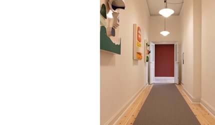 Mellon løber, tæppeløber, carpet runner, gulvløber, løber, runner