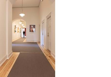 Mellon løber, tæppeløber, carpet runner, gulvløber, løber, runner