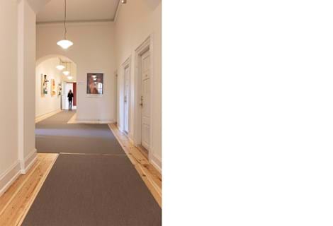Mellon løber, tæppeløber, carpet runner, gulvløber, løber, runner