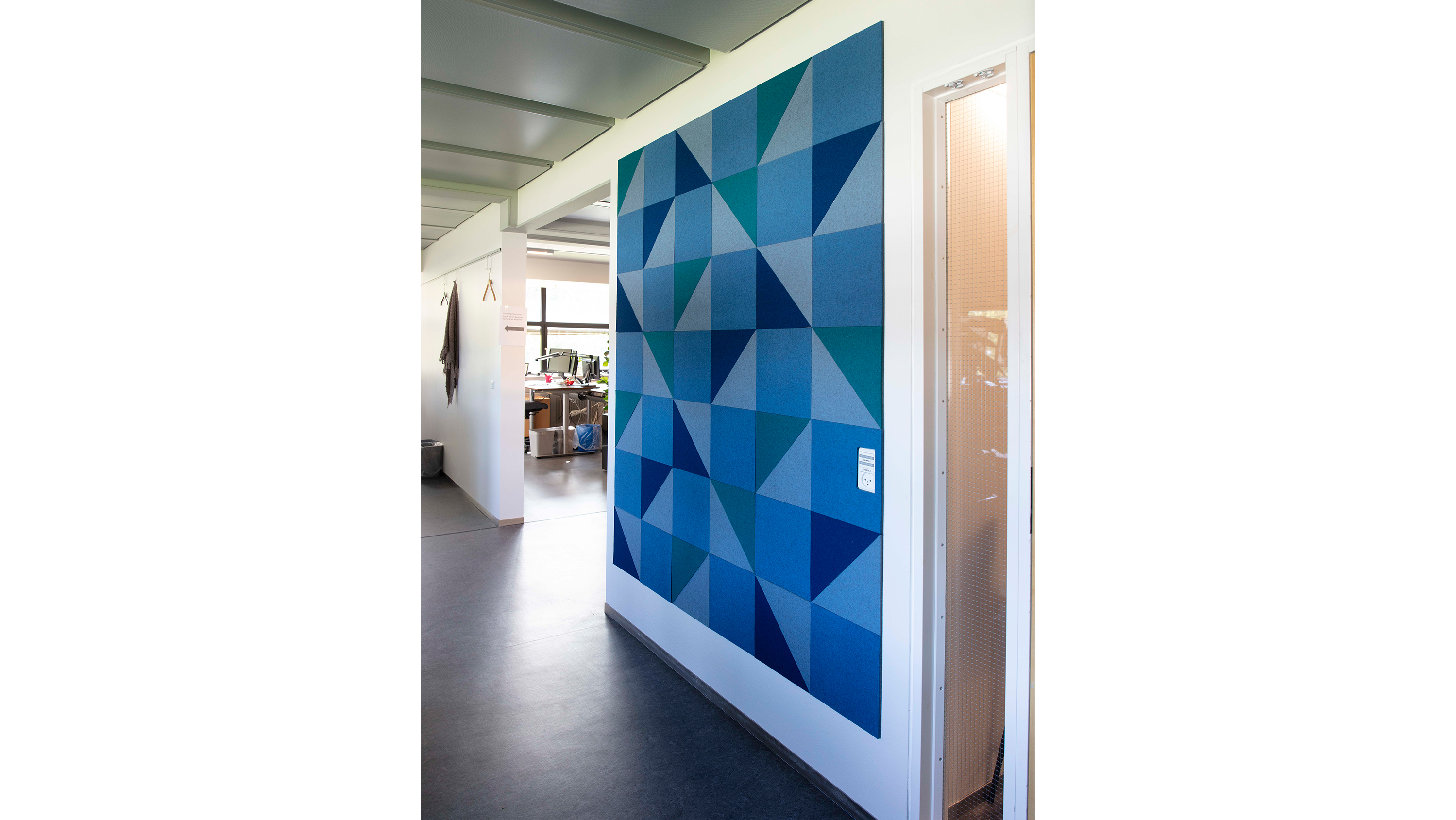 Brix filt udsmykning, Odense universitet 2.