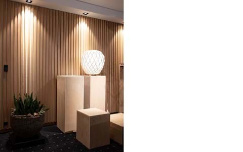 2- DanBolig, filt på væg.