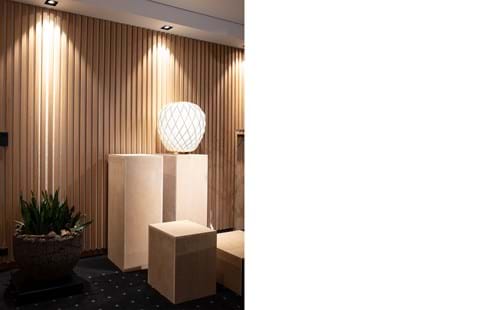 2- DanBolig, filt på væg.